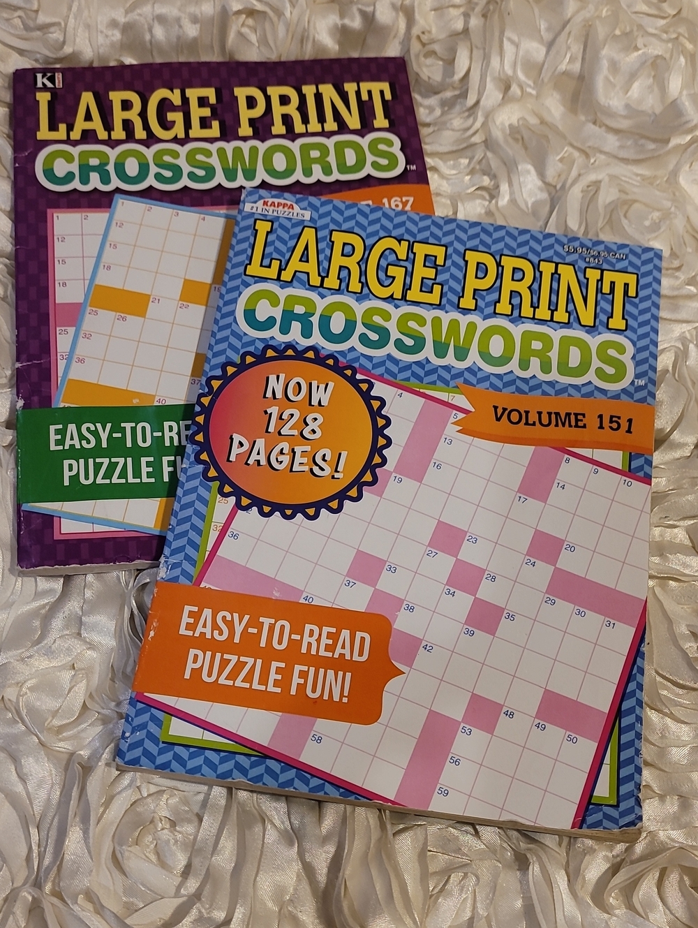 Crossword Book - Set of 2 Books - Large Print